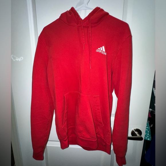 adidas Sweaters - Red Adidas hoodie